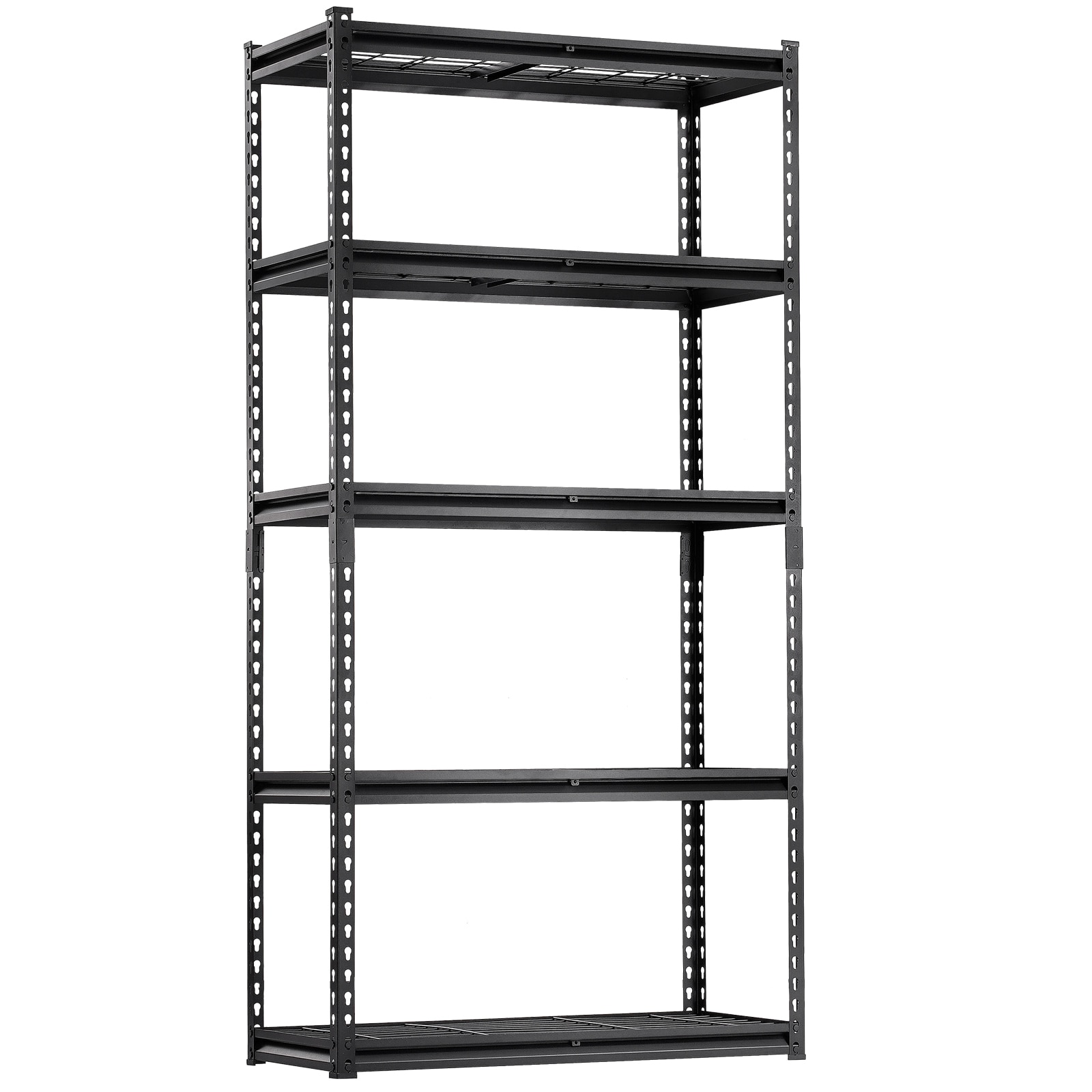 Storage Shelves 5 Tier Adjustable Heavy Duty Garage Shelving Units 2000 Lbs_voghion.com
